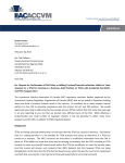 IIAC Letter to CRA re Three Actions to Address TFSA Concerns