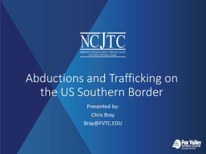 Abductions and Trafficking on the US Southern Border