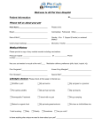 New Patient Form - All Pet Care Animal Hospital