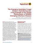 The Emerging Amphibian Fungal Disease, Chytridiomycosis: A Key