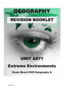 geography - BSCS KS4 Revision Website