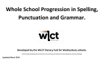 Spelling, Punctuation and Grammar Click to download