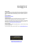 - Warwick WRAP