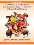 Contributions of Non-Traditional Meat Animals to Global Food
