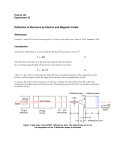 Deflection of Electrons by Electric and Magnetic Fields