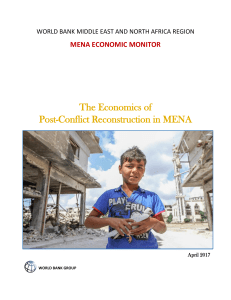 The Economics of Post-Conflict Reconstruction in MENA