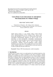 Green House Gases interactions in Atmospheric Thermodynamics