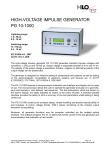 PG 10-1000 High Voltage