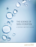 THE SCIENCE OF SKIN HYDRATION