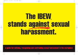 Standing Against Sexual Harassment