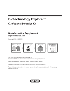 Bioinformatics Supplement - Bio-Rad