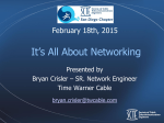 It`s All About Networking