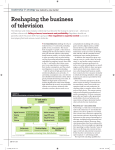 Reshaping the business of television