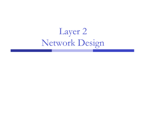 Layer 2 Network Design