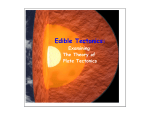 Edible Tectonics - KMS 8th Science