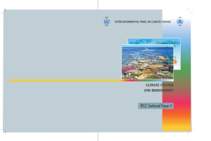 Climate Change and Biodiversity