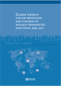 Global strategy for the prevention and control of sexually transmitted