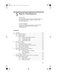 5 Batch Distillation - Vishwamitra Research Institute