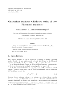 On perfect numbers which are ratios of two Fibonacci numbers∗