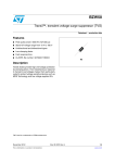 Transil™, transient voltage surge suppressor