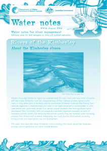 Rivers of the Kimberley