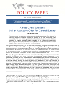 A Post-Crisis Eurozone: Still an Attractive Offer for Central