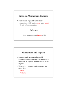 Impulse-Momentum