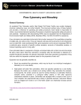 Flow Cytometry and Biosafety - University of Colorado Denver
