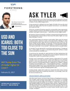 ask tyler - Forstrong Global Asset Management Inc.