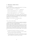 Lecture notes, sections 2.1 to 2.3