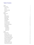 Table of Contents