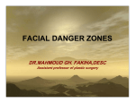 Facial danger zones
