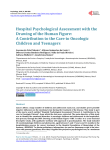 Hospital Psychological Assessment with the Drawing of the Human