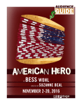 American Hero AUDIENCE GUIDE
