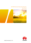 AR1200 Series Enterprise Routers Brochure