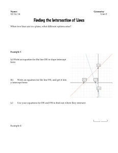 2.02 intersection of lines