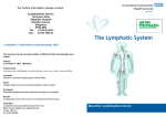 The Lymphatic System - Lincolnshire Community Health Services