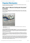 Print - Why Japan`s Massive Earthquake Surprised Scientists