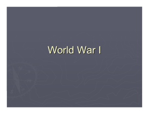 World War I