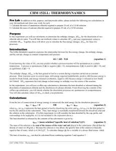 Thermodynamics