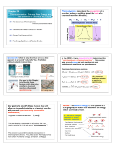 Chapter 20 Thermodynamics