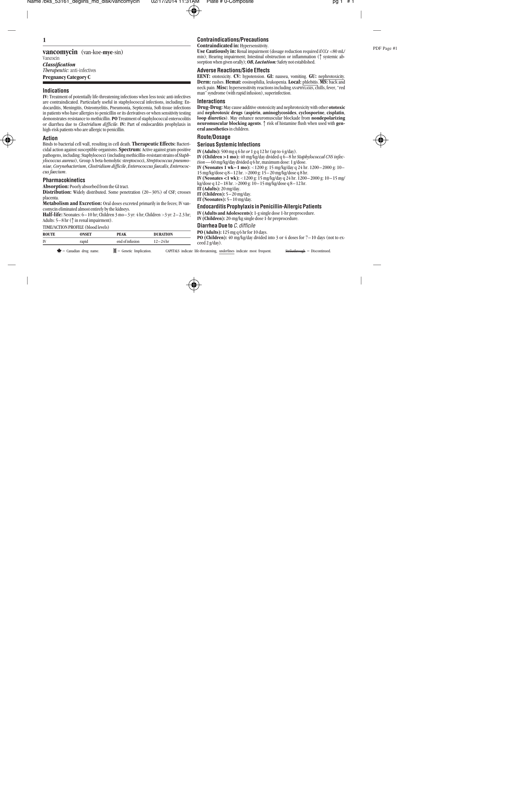Vancomycin Van Koe Mye Sin Davisplus