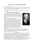1b. The New Tycoons: John D. Rockefeller