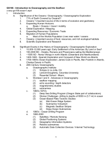 8. Intro to Oceanography and Seafloor