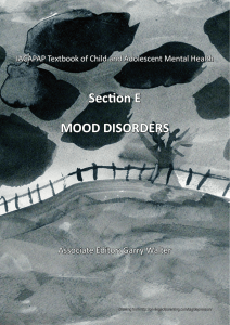 Section E MOOD DISORDERS
