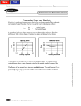 Comparing Slope and Elasticity