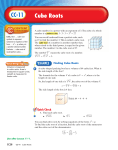 Cube Roots