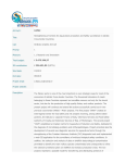 Acronym: CAPS2 Title: Strengthening of Centres for Aquaculture