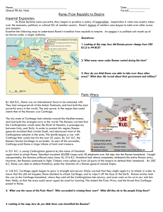 Julius Caesar Reading and Questions Page 3