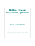 An Easy To Understand Guide - Batten Disease Support